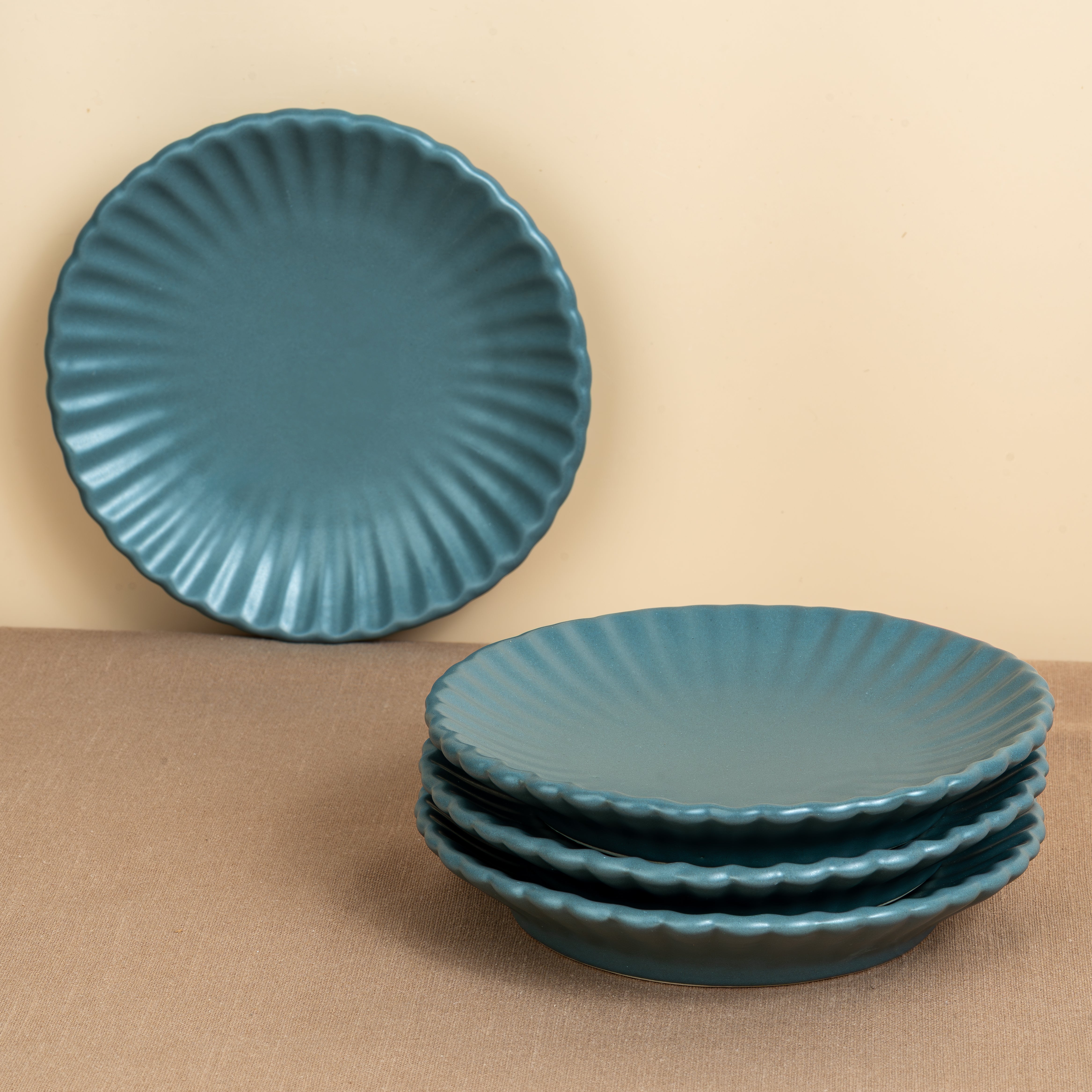 Nimbus – Set of 4 Ceramic Snack Plates