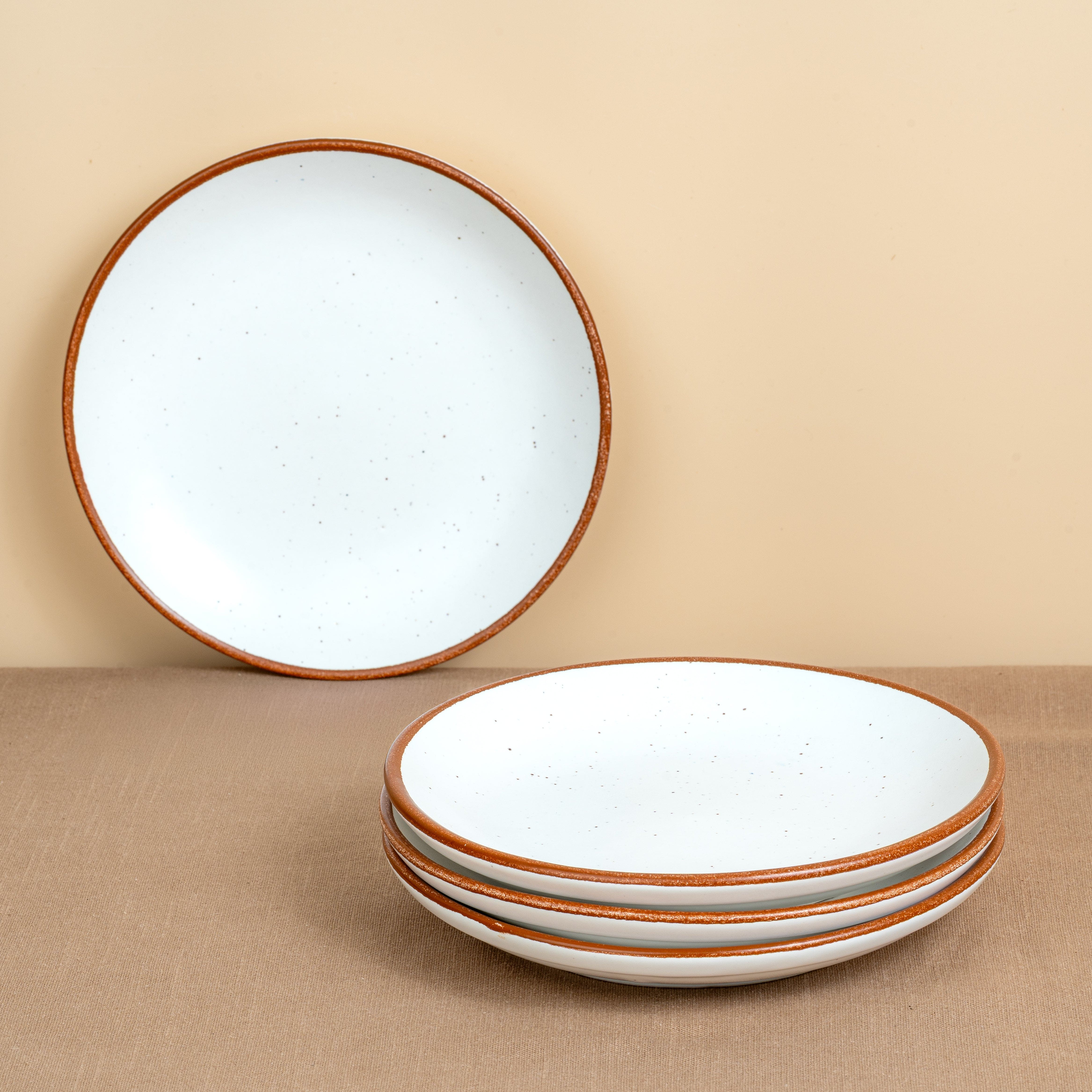 Dune – Set of 4 Ceramic Snack Plates