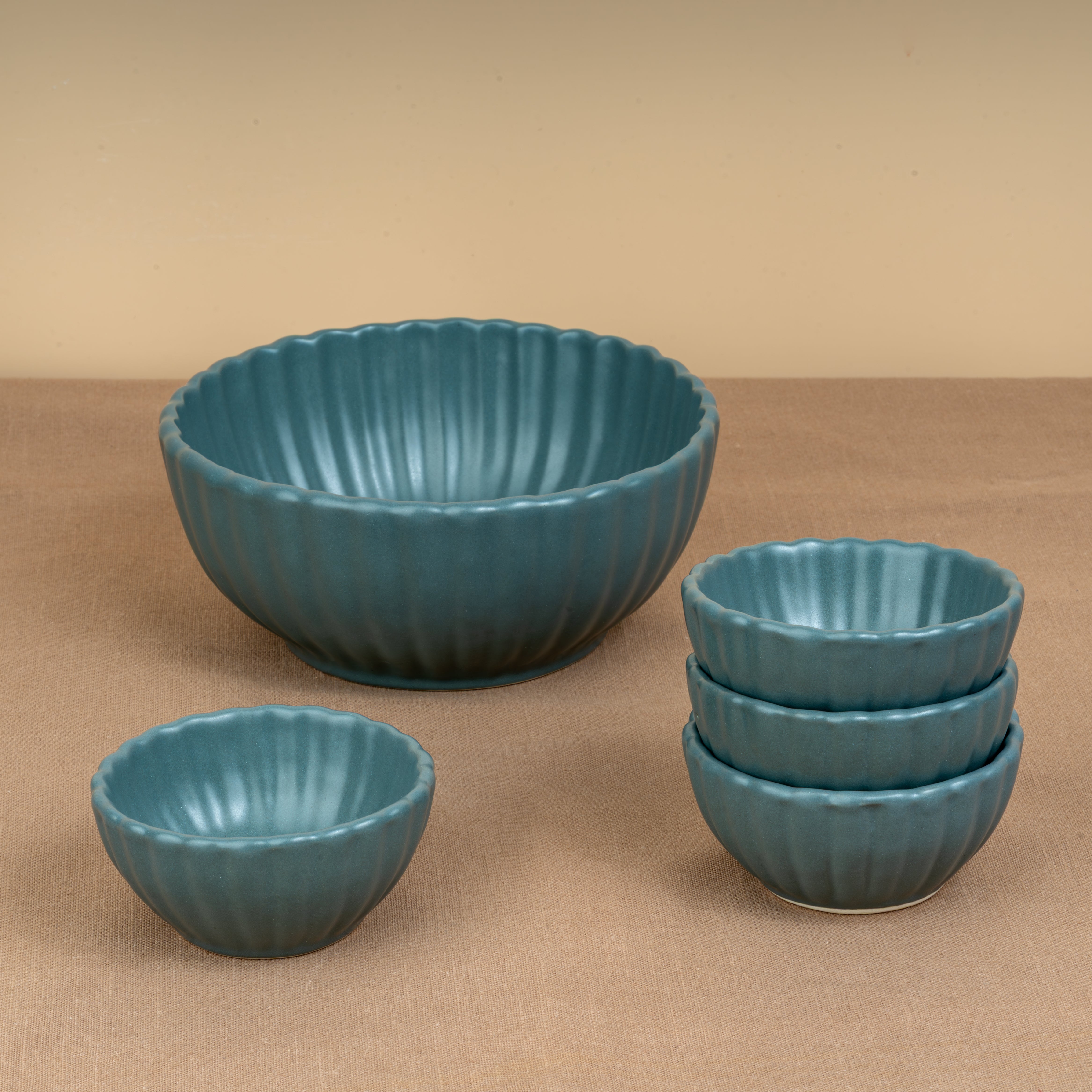 Nimbus – 14-Piece Ceramic Dinner Set for 4