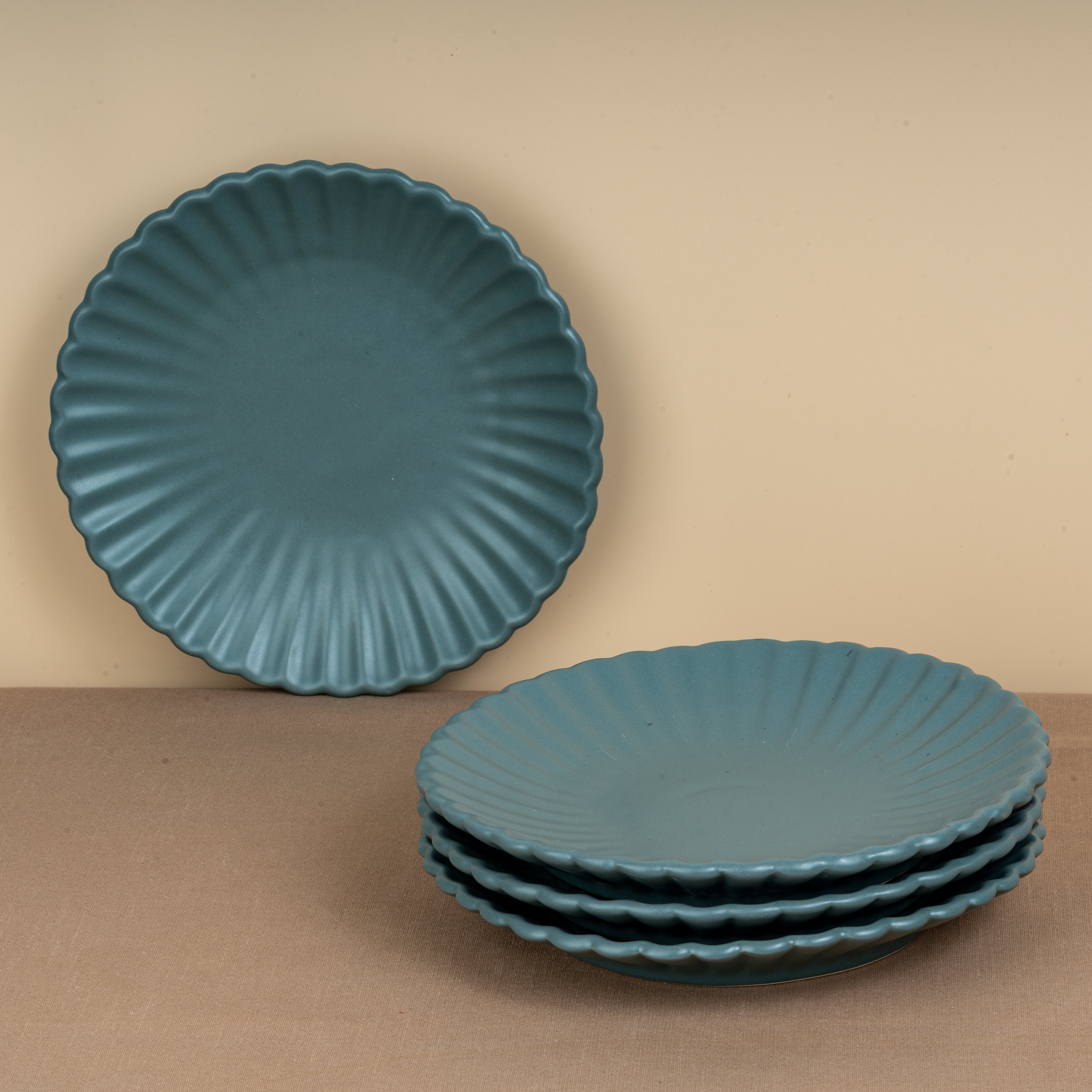 Nimbus – 14-Piece Ceramic Dinner Set for 4