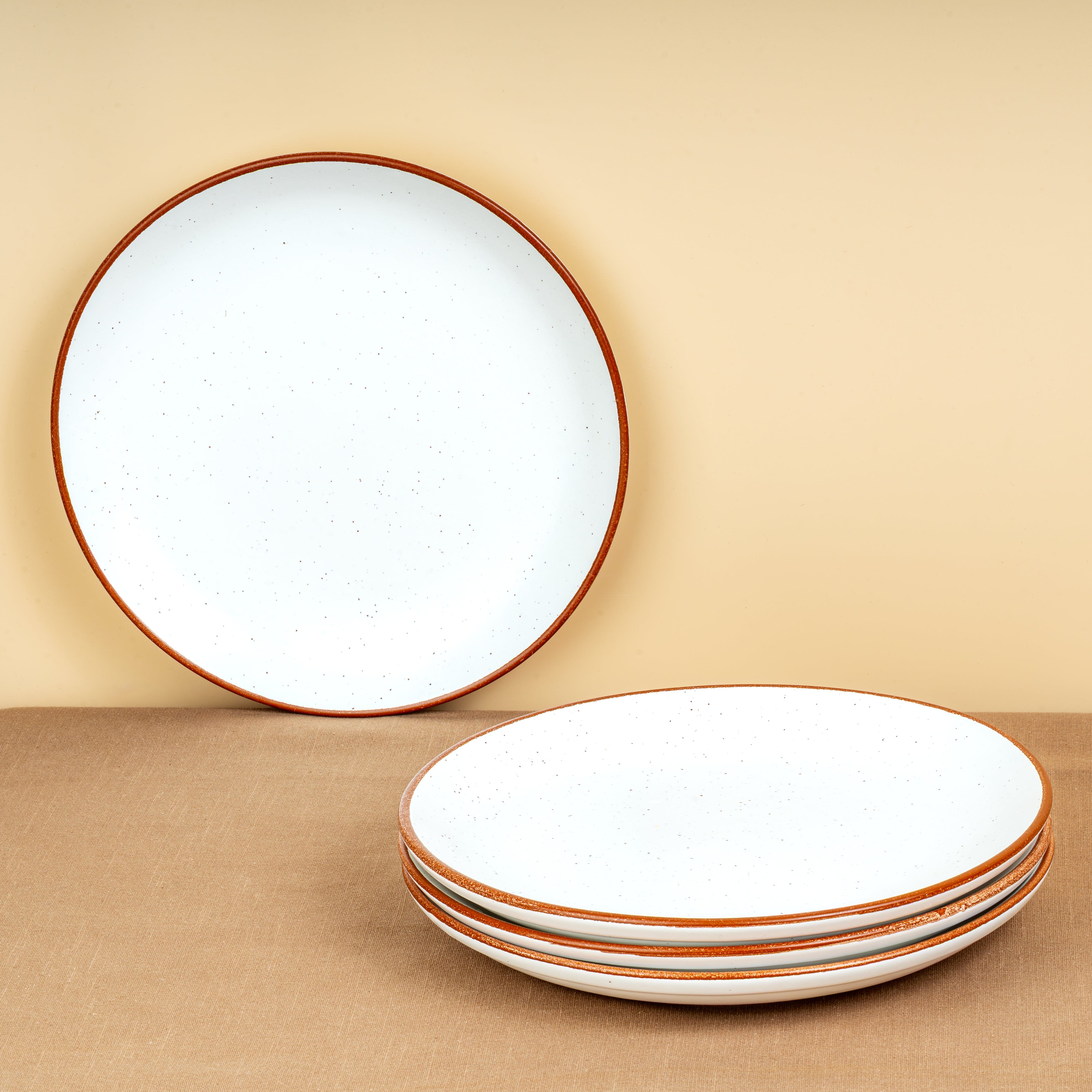 Dune – Set of 4 Ceramic Dinner Plates