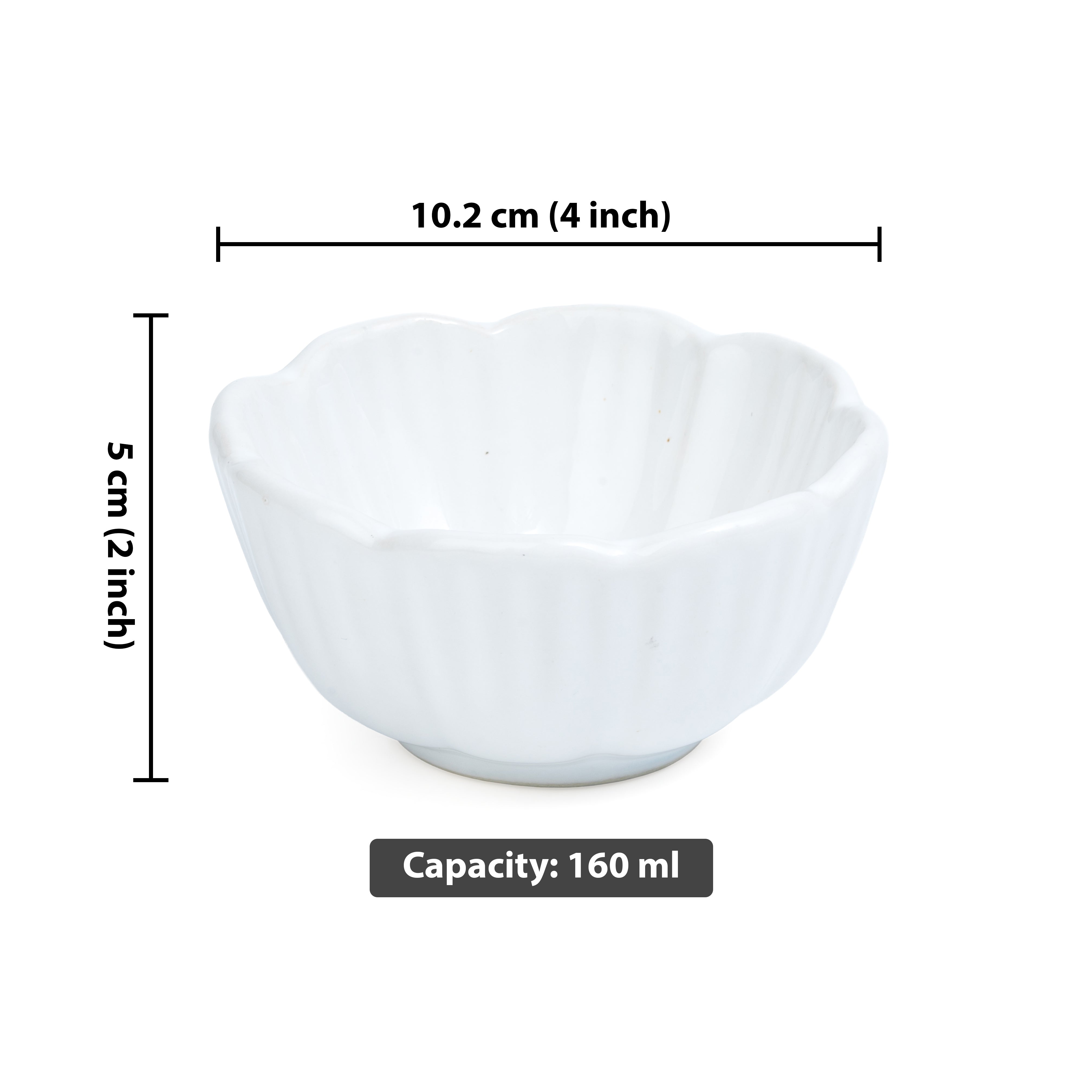 Bloom – Set of 6 Ceramic Small Bowls
