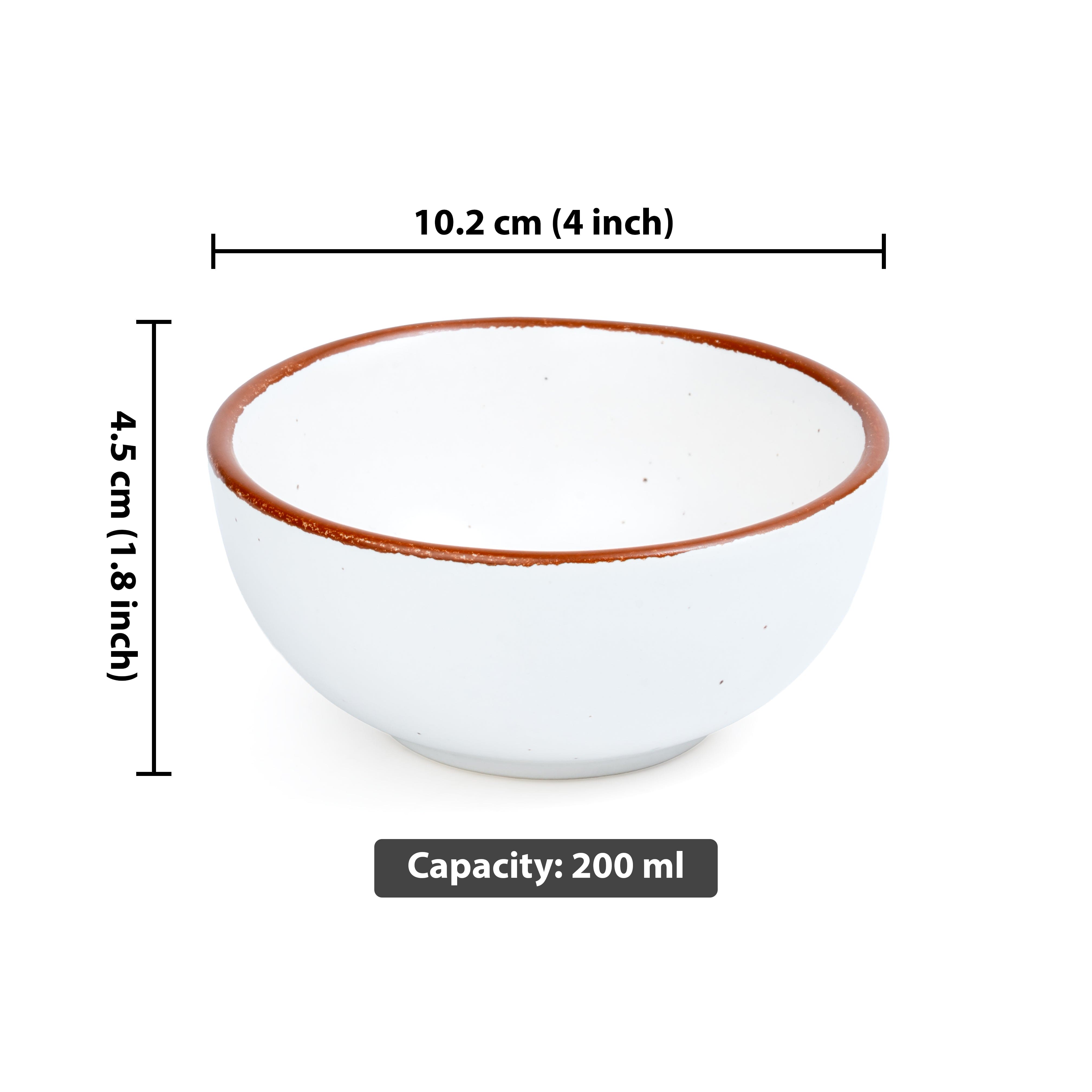 Dune – Set of 6 Ceramic Small Bowls