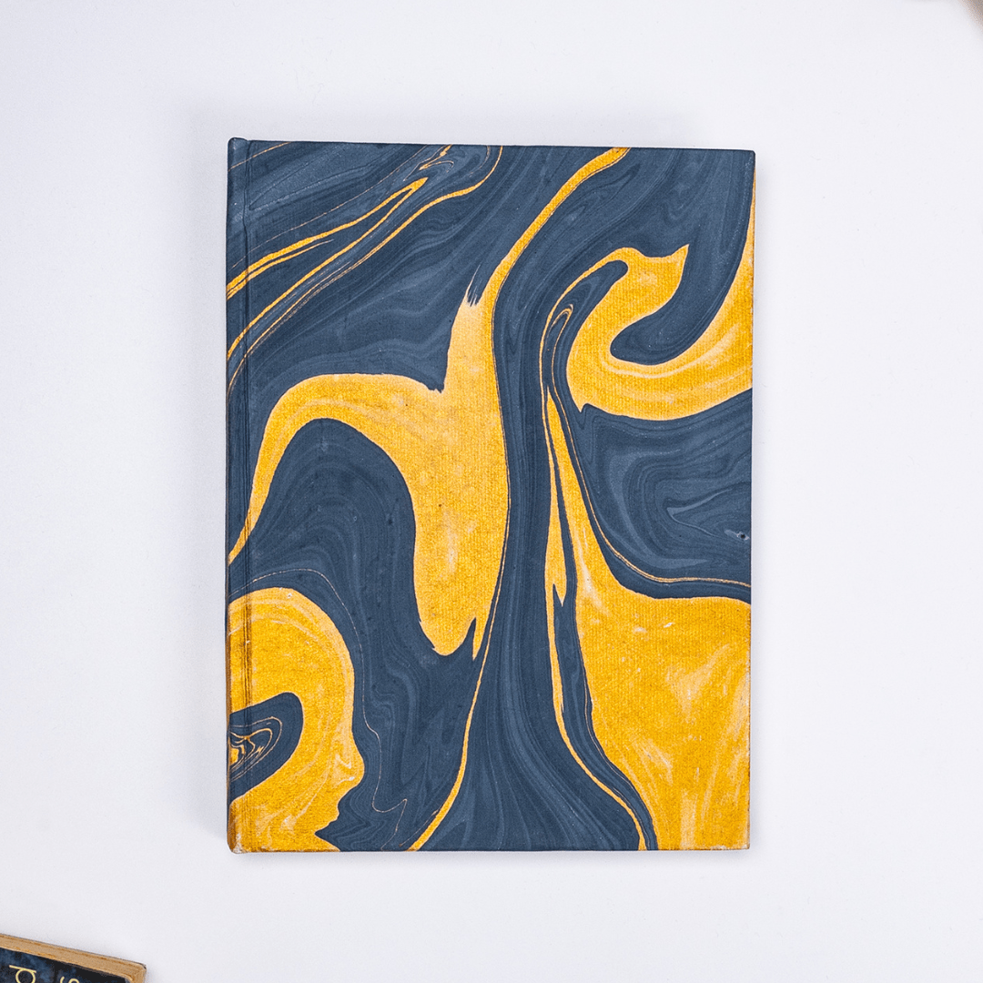 Artmansha Blue Marble Hardbound Diary artmansha