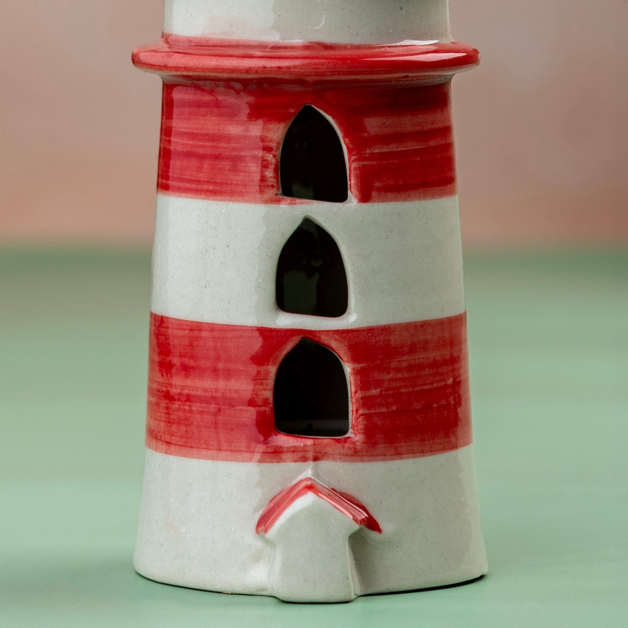 Decor 'Lighthouse' Ceramic Tealight Holder artmansha