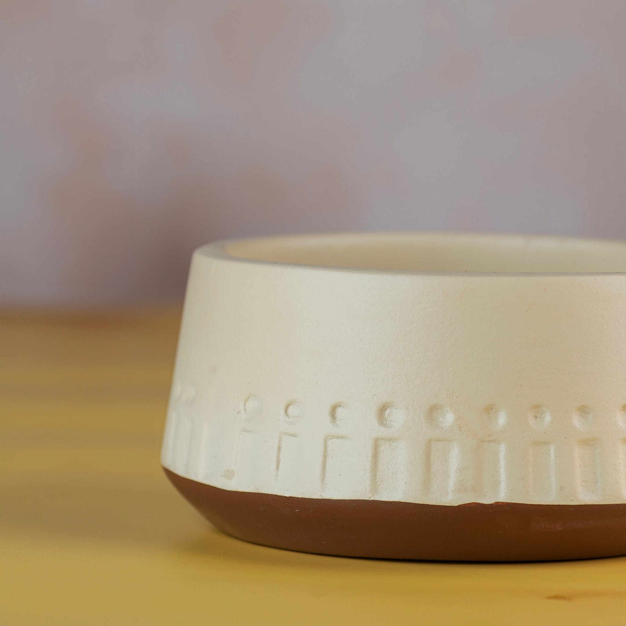 Pots & Planters 'Earthy' Carved Terracotta Planter artmansha