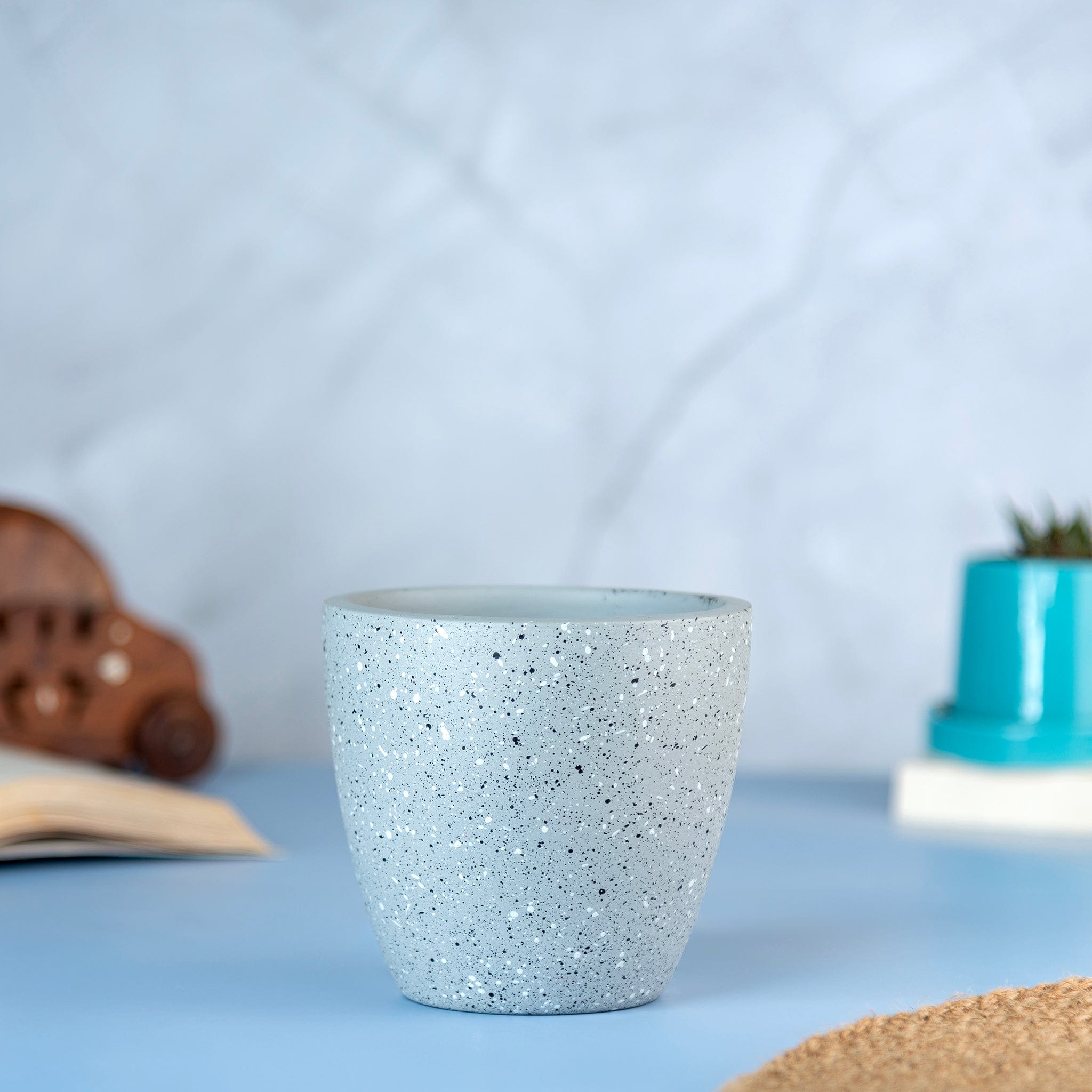 Pots & Planters 'Galaxy' Grey Terracotta Planter artmansha