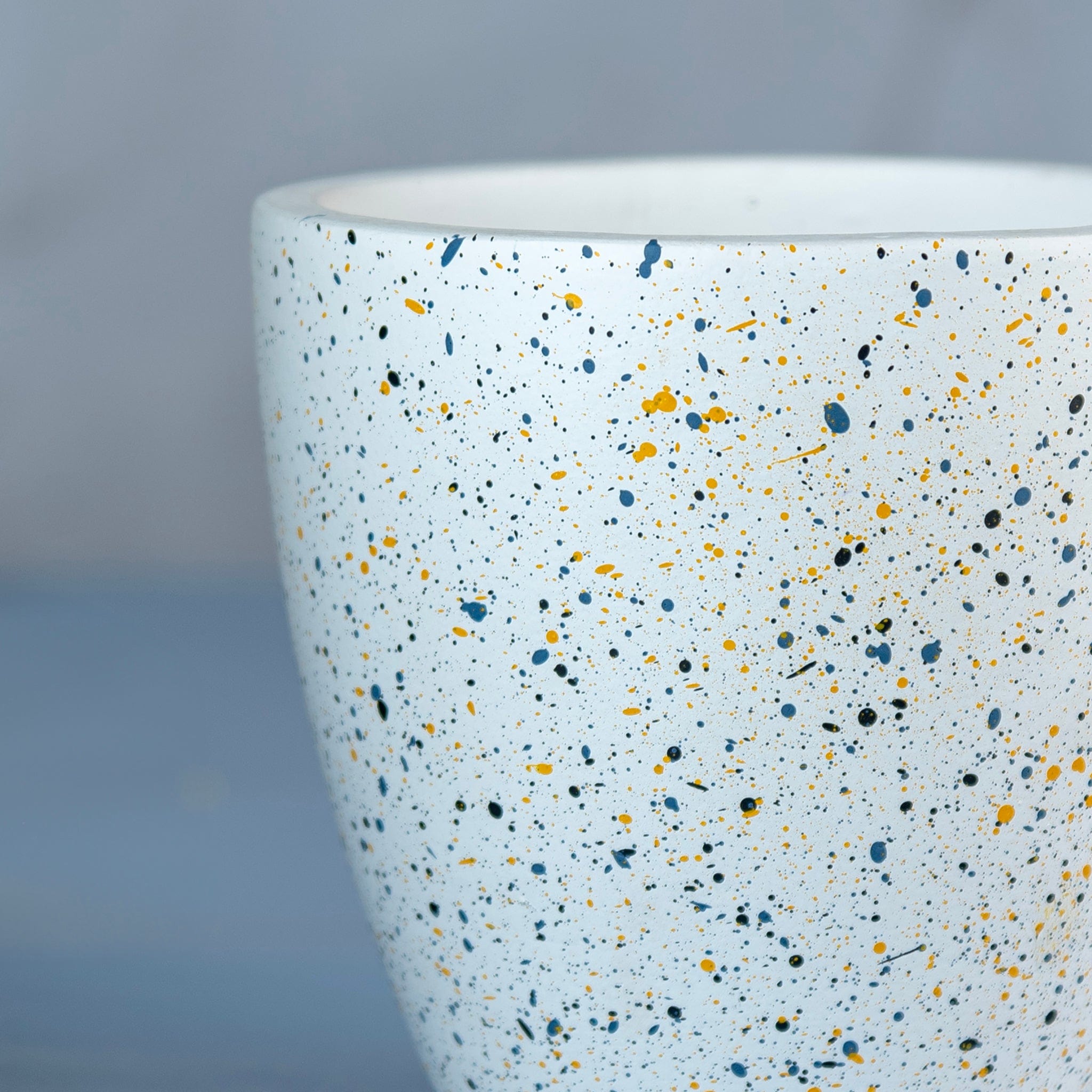 Pots & Planters 'Galaxy' White Terracotta Planter artmansha