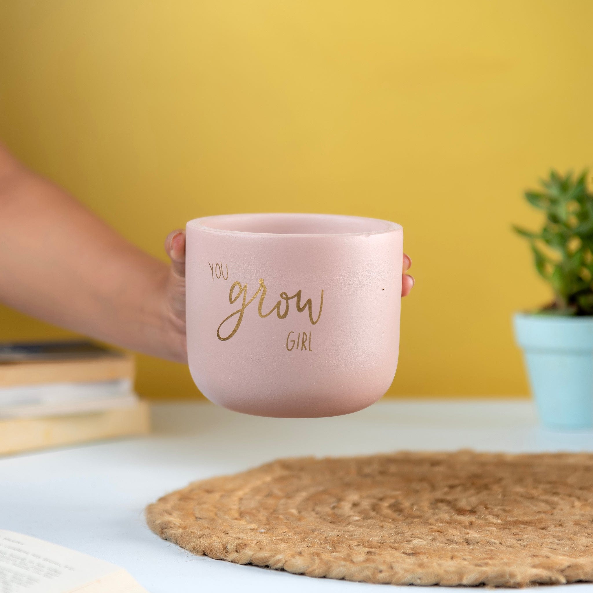 Pots & Planters 'You Grow Girl' Terracotta Planter artmansha