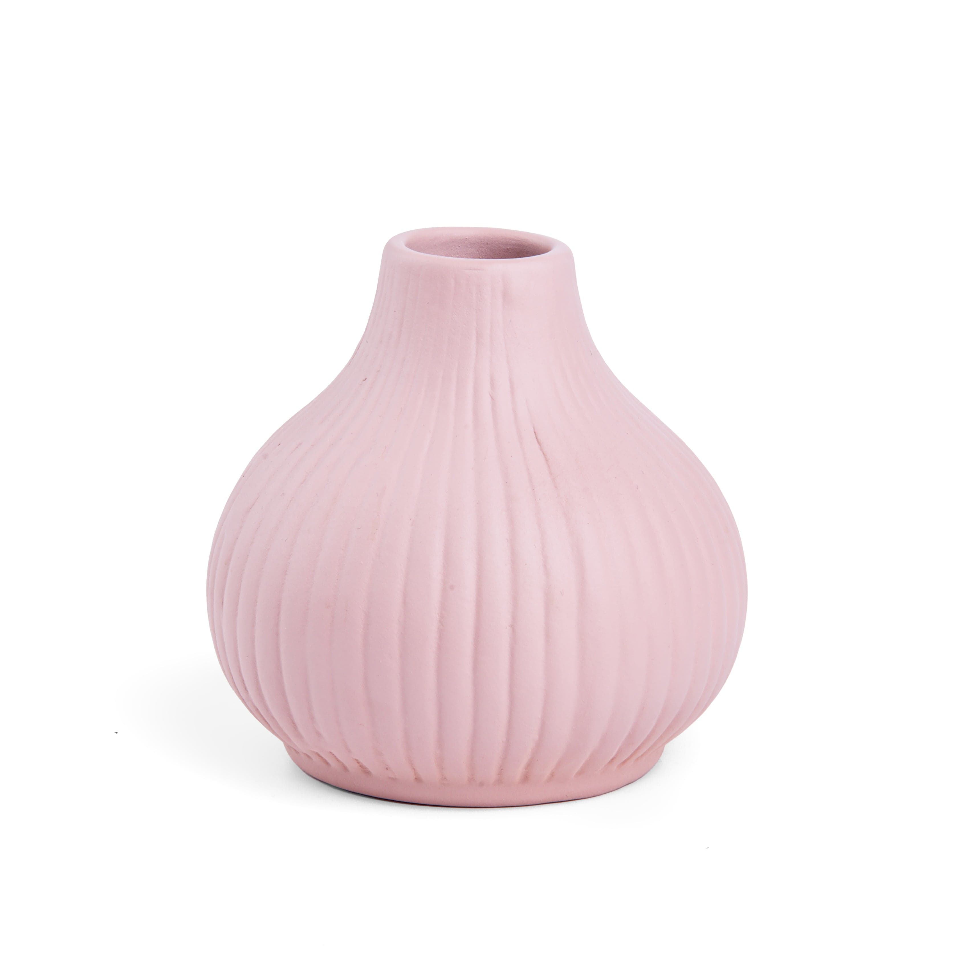 Vases 'Blush Elegance' Ceramic Vase (Flowers Not Included) artmansha