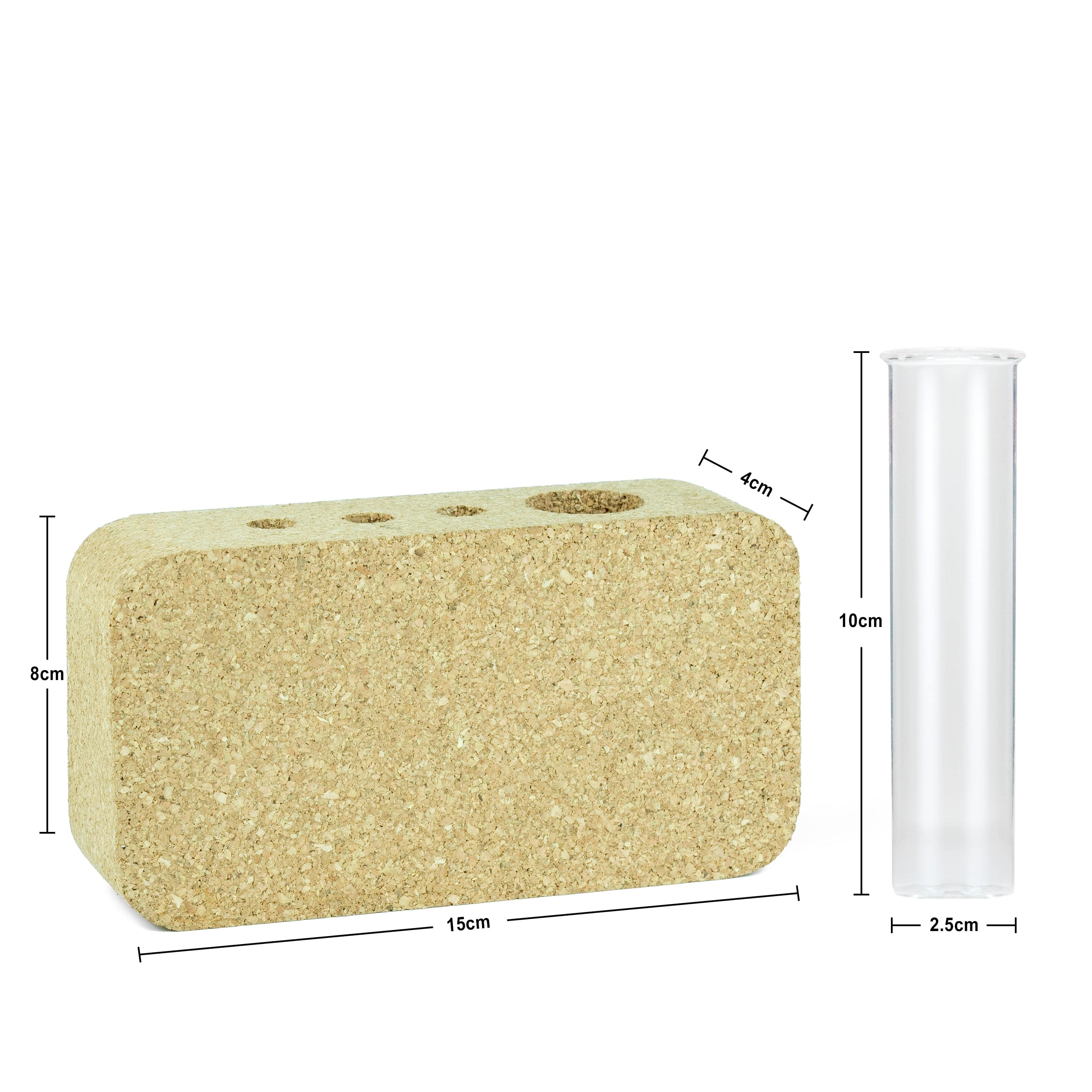 Vases Cork Pen Holder and Planter/Bud Vase artmansha