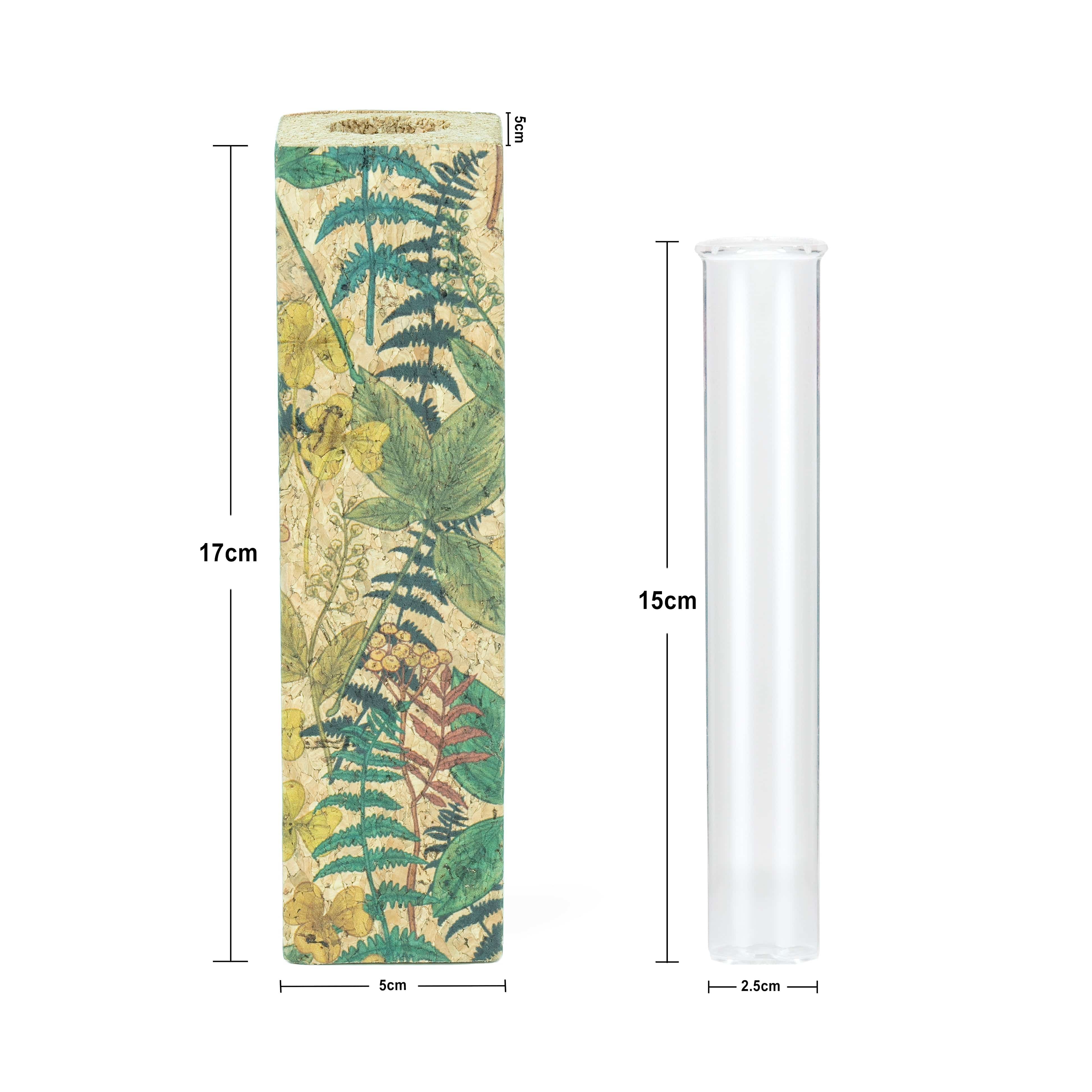 Vases 'Forest' Magnetic Cork Test Tube Planter/Vase artmansha