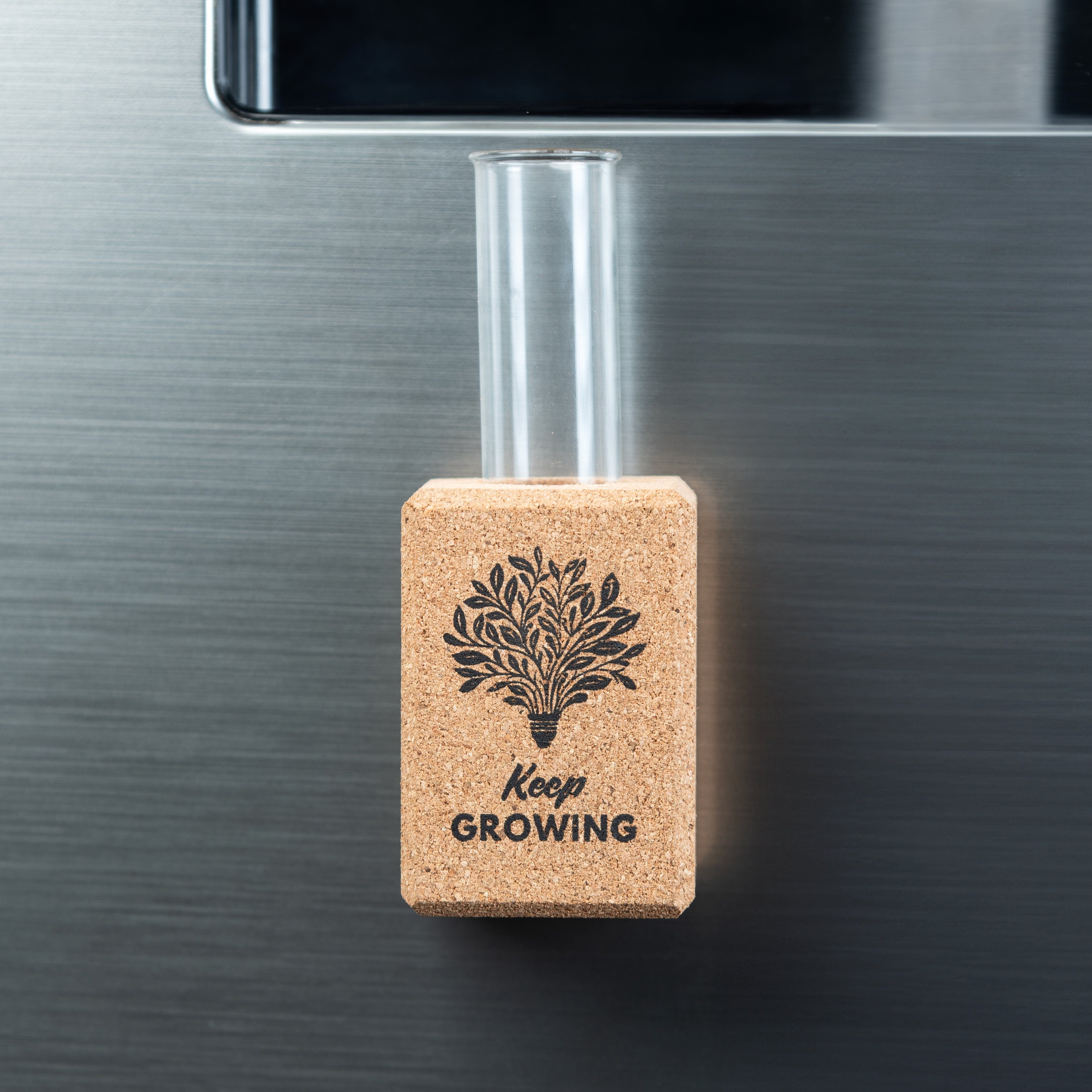 Vases 'Positive Affirmations' Magnetic Planters/Vases (Cork) artmansha