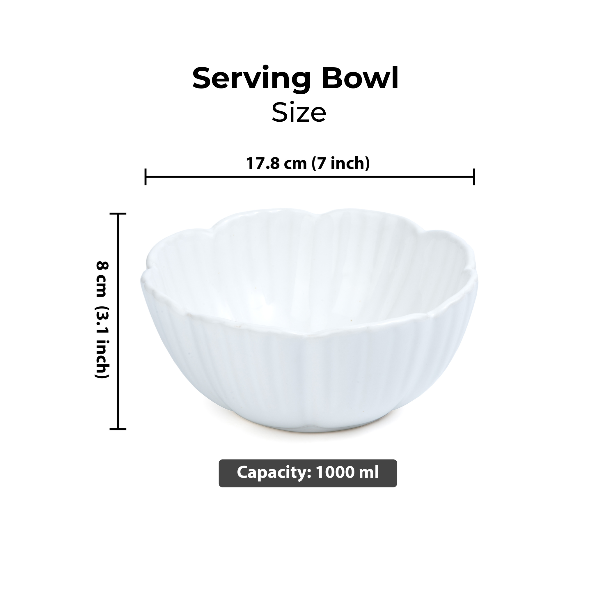Bloom – 14-Piece Ceramic Dinner Set for 4