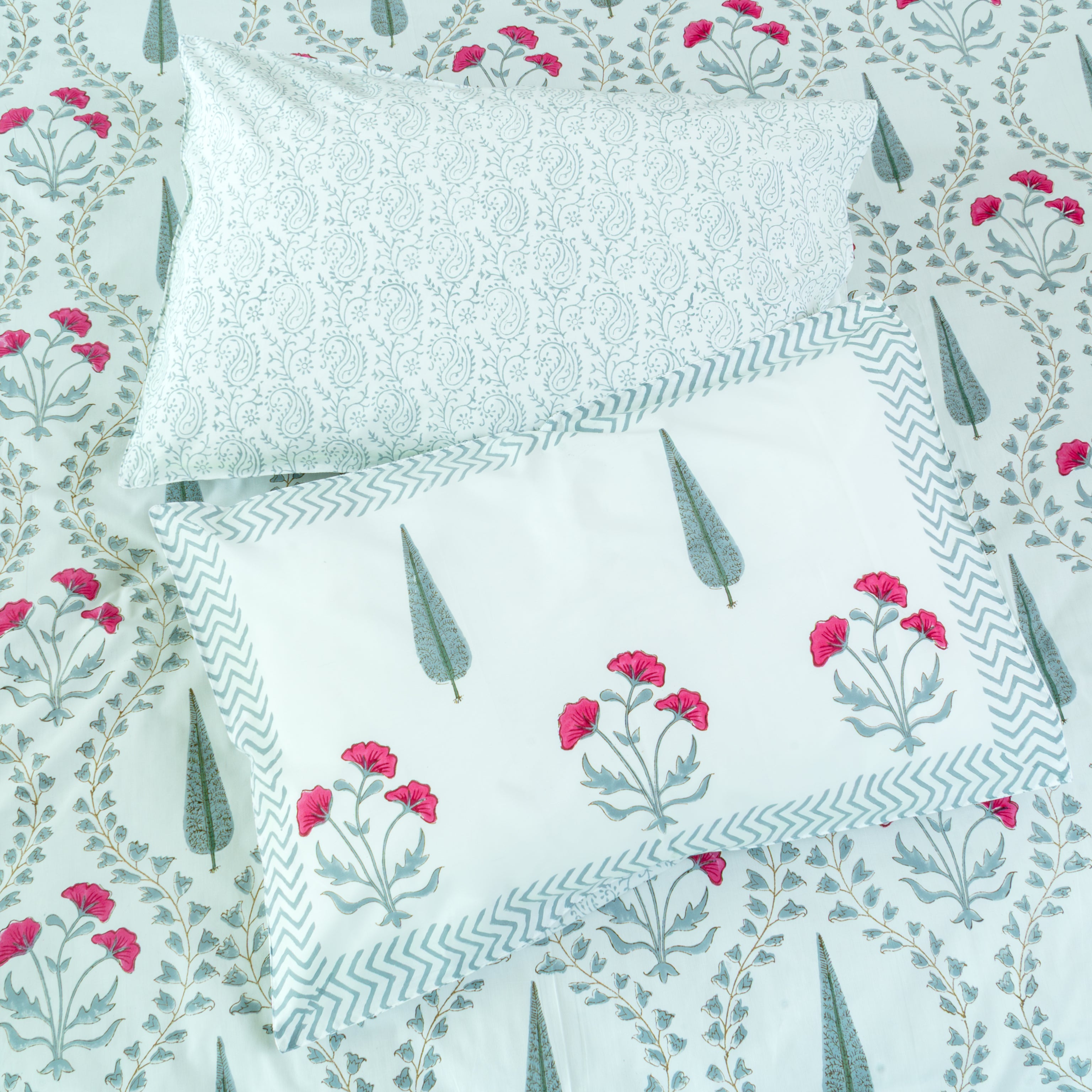 Birch - Super King Size 100% Cotton Percale 300 TC Bedsheet