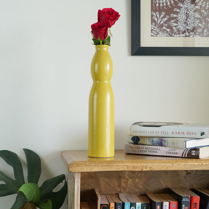 'Rudbeck' Tall Ceramic Vase