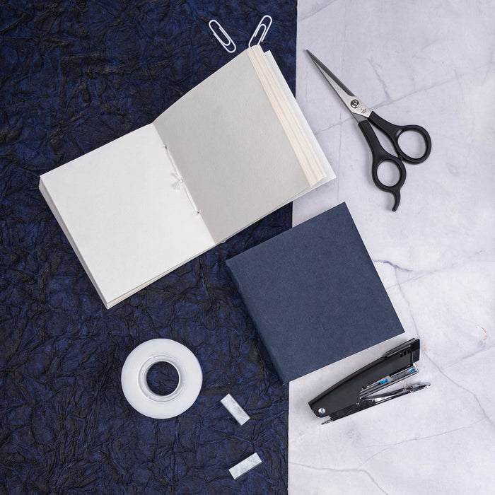 Small Blue Batik Notepad & Small Blue Batik Pocket Diary - Combo