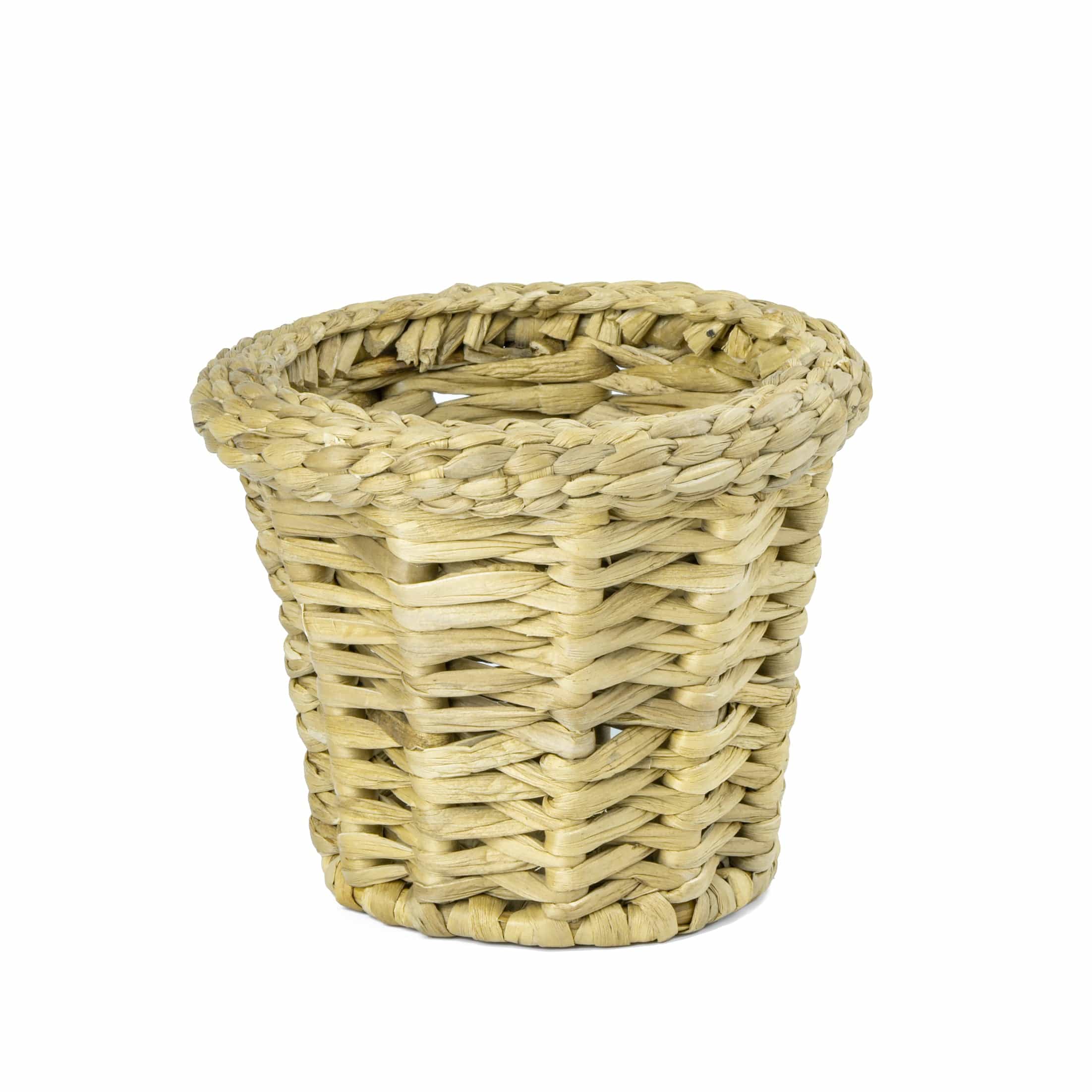 Baskets Natural Water Hyacinth Handcrafted Plant Basket artmansha