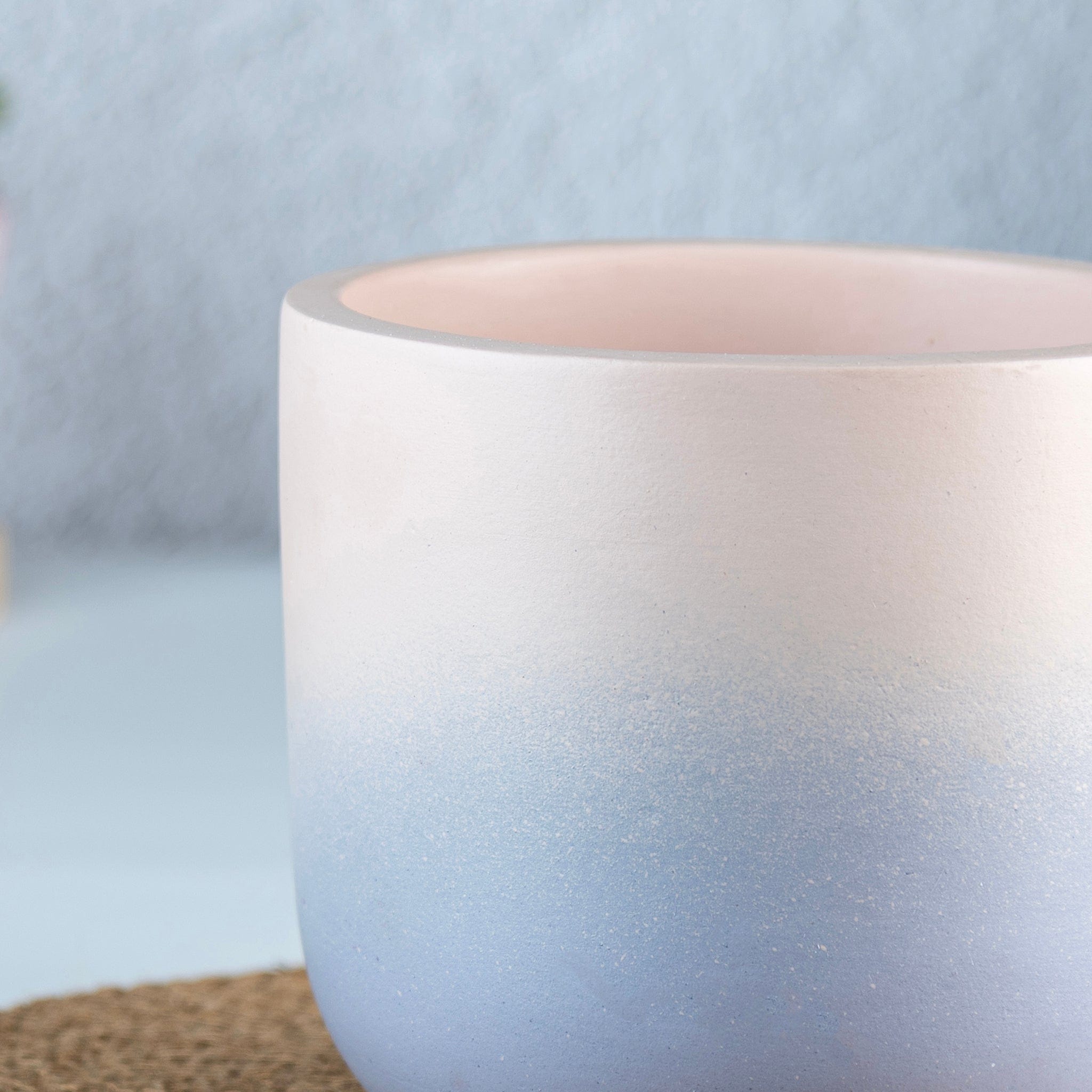 Pots & Planters Artmansha Shaded Pink Terracotta Planter artmansha