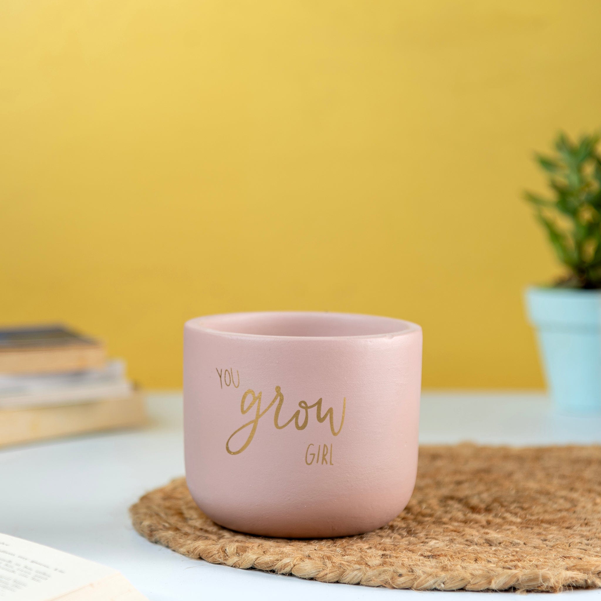 Pots & Planters 'You Grow Girl' Terracotta Planter artmansha