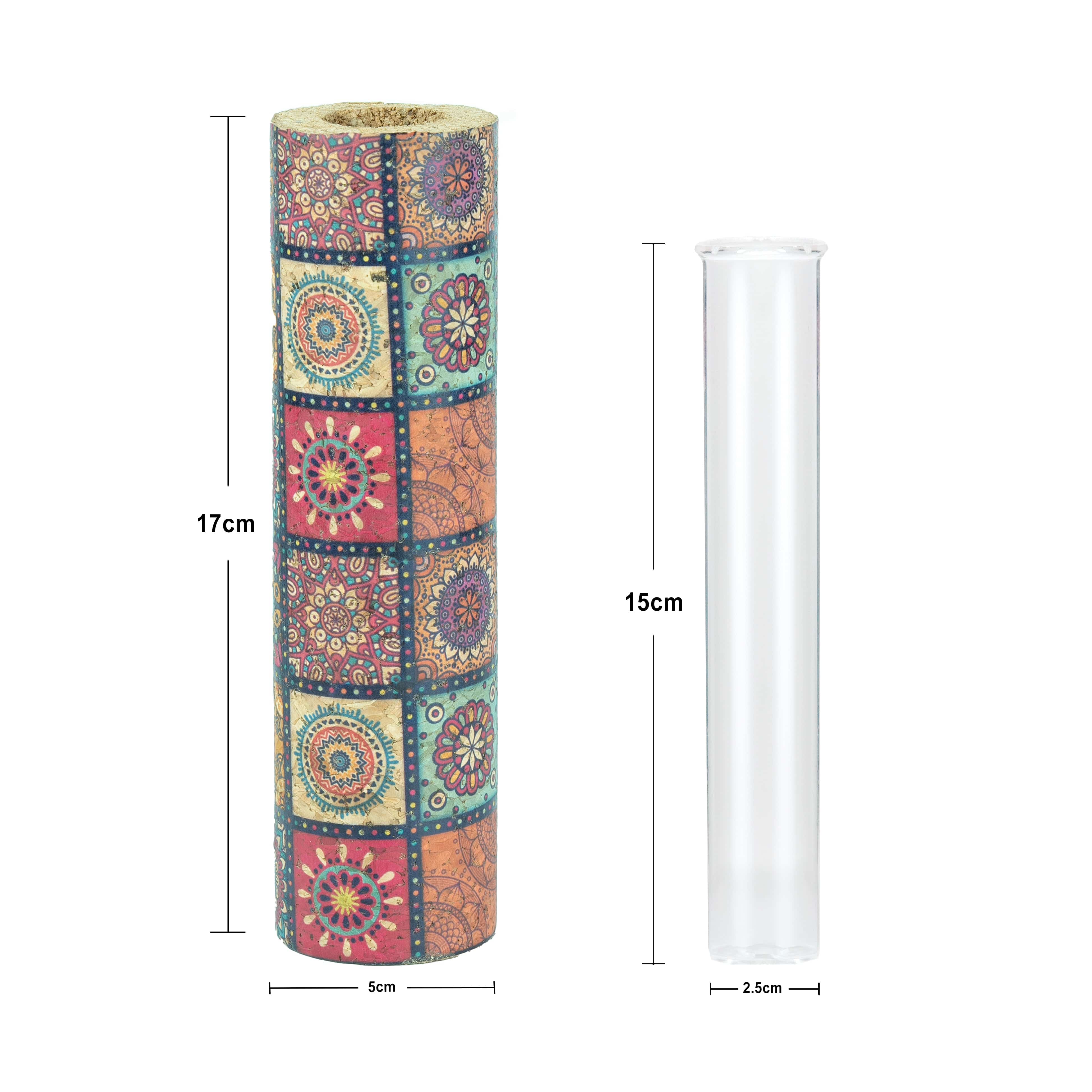 Vases 'Mosaic' Cork Magnetic Test Tube Planter/Vase artmansha