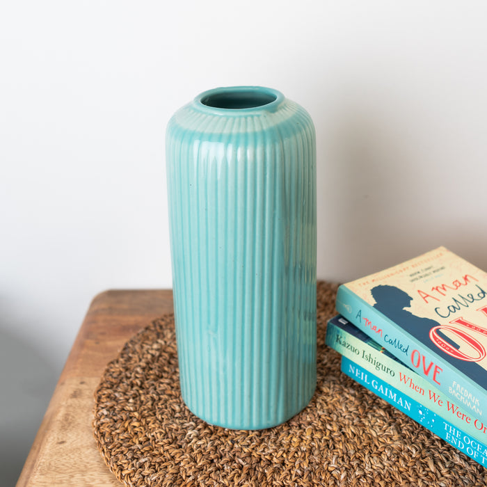 'Peppermint' Ceramic Vase